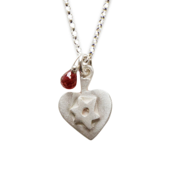 judaic heart necklace collection