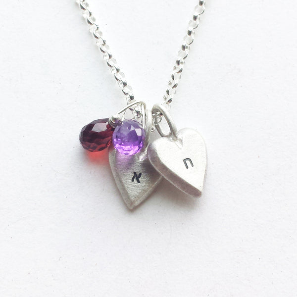 judaic tiny heart necklace collection