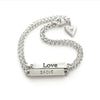 personalized hebrew bar bracelet {starts at $102}