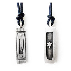 men's shin mezuzah necklace {starts at $80}