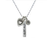 ahava/love judaic word bar necklace