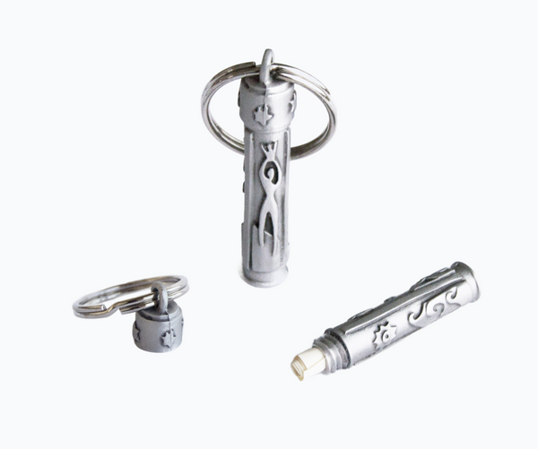 traveler's prayer keychain