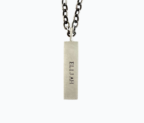 personalized bar necklace for men {starts at $110}