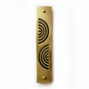 brass concentric mezuzah