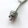 tikkun olam branch prayer wheel keychain