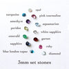 personalized hebrew bar and botanical combination necklace {starts at $104}