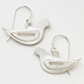 medium dove earrings