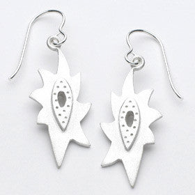 medium sunflower earrings