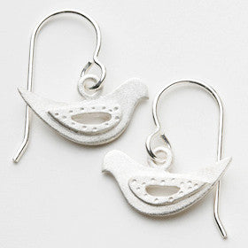 small dove earrings