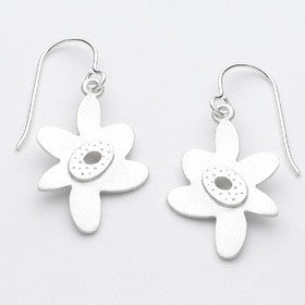 medium flower earrings