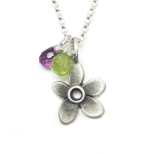 botanical violet with gemstones {starts at $64}