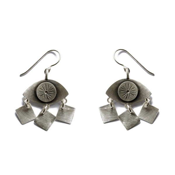 folklorica eye earrings