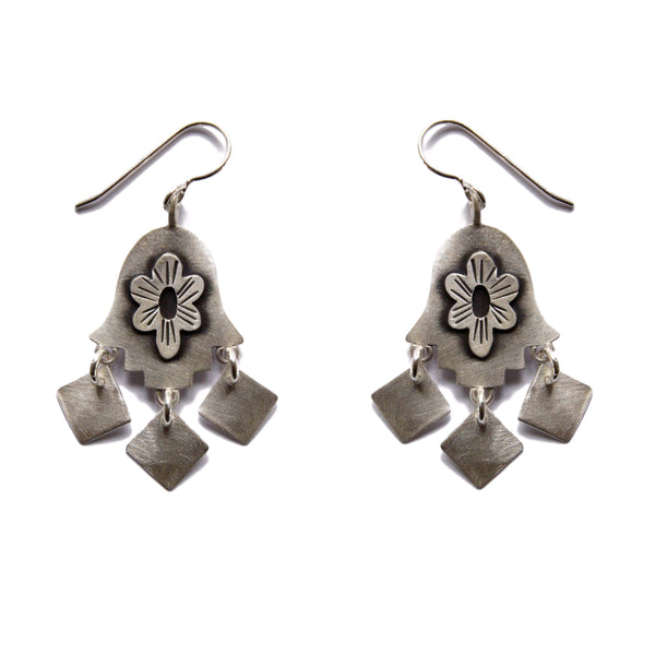 folklorica hamsa earrings