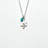 small star of david necklace
