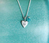 personalized tiny heart necklace {starts at $48}
