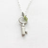 tiny simple key combination necklace {starts at $50}
