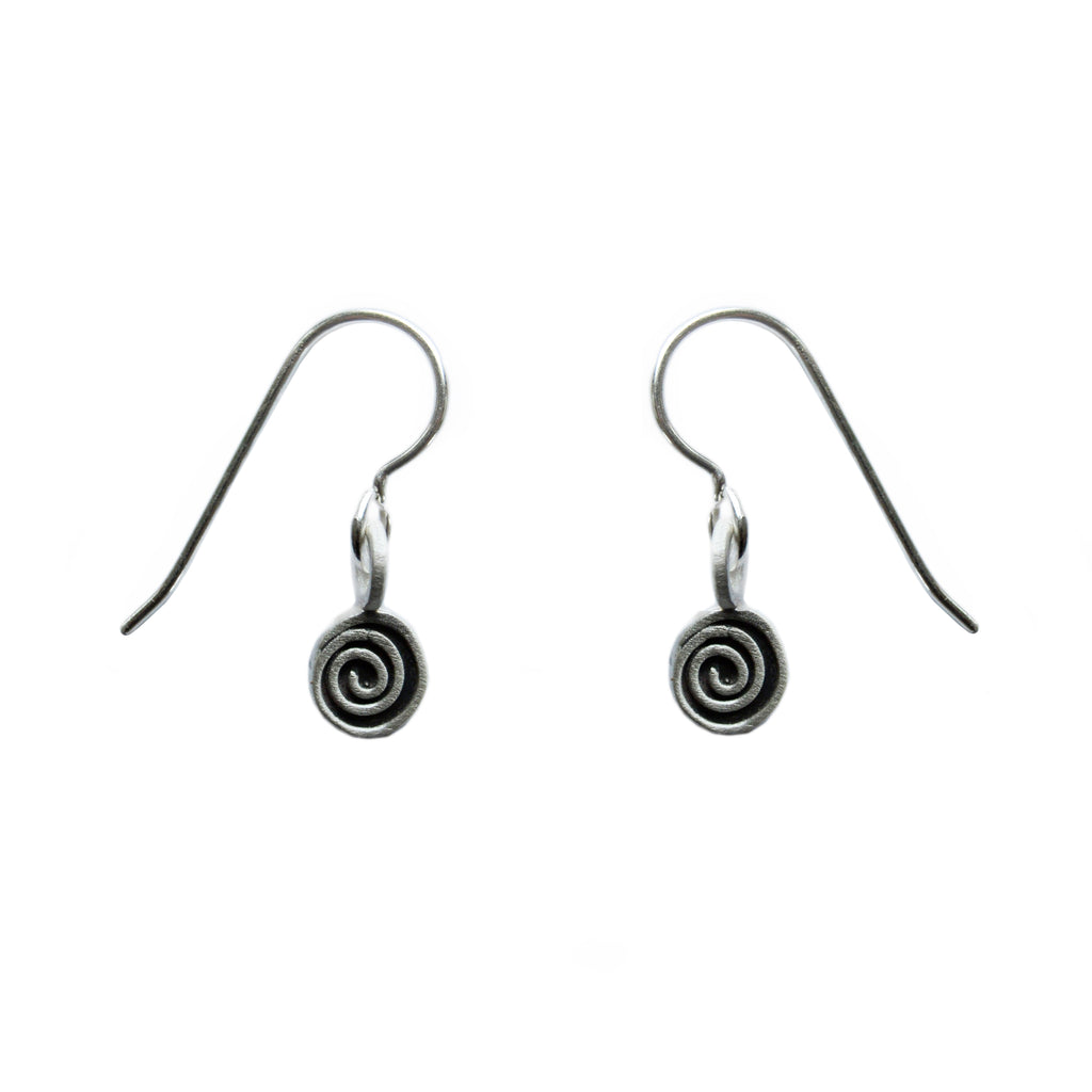mini spiral earrings