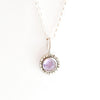 medium cabochon with lines necklace {starts at $58}