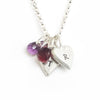 personalized tiny heart necklace {starts at $48}
