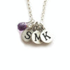 personalized tiny dot combination necklace {starts at $46}
