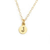 14k gold personalized tiny dot combination necklace {starts at $130}