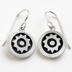 sun vignette earrings
