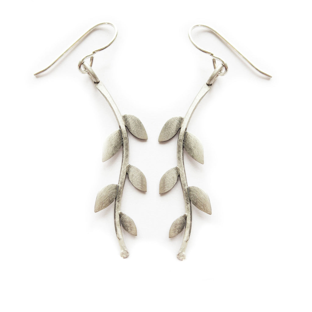 laurel vine earrings