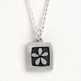 flower vignette necklace