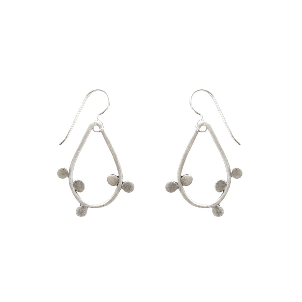 small bittersweet teardrop earrings