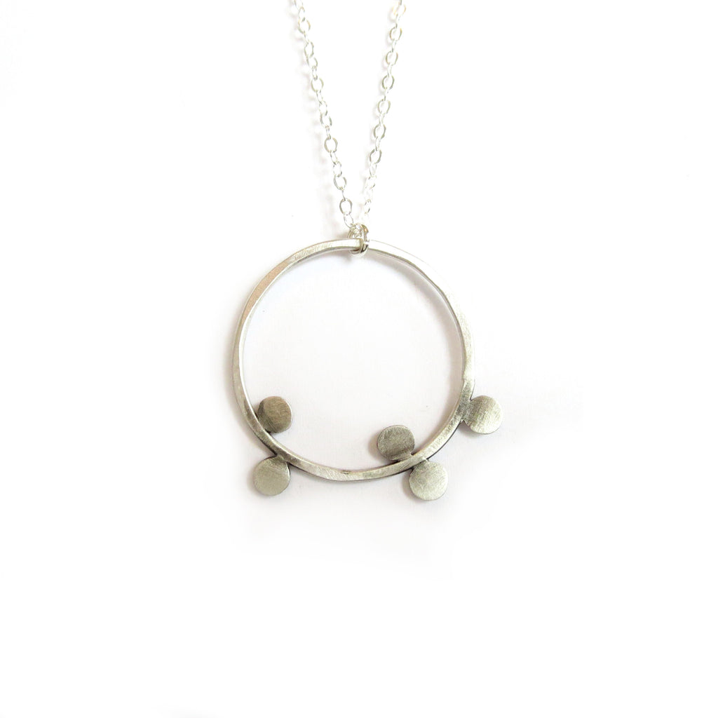 bittersweet wreath necklace