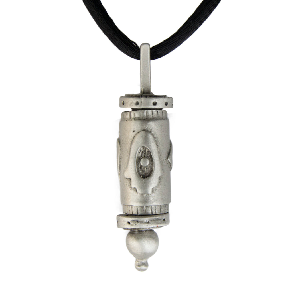amulet prayer wheel pendant