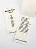 amulet prayer wheel keychain