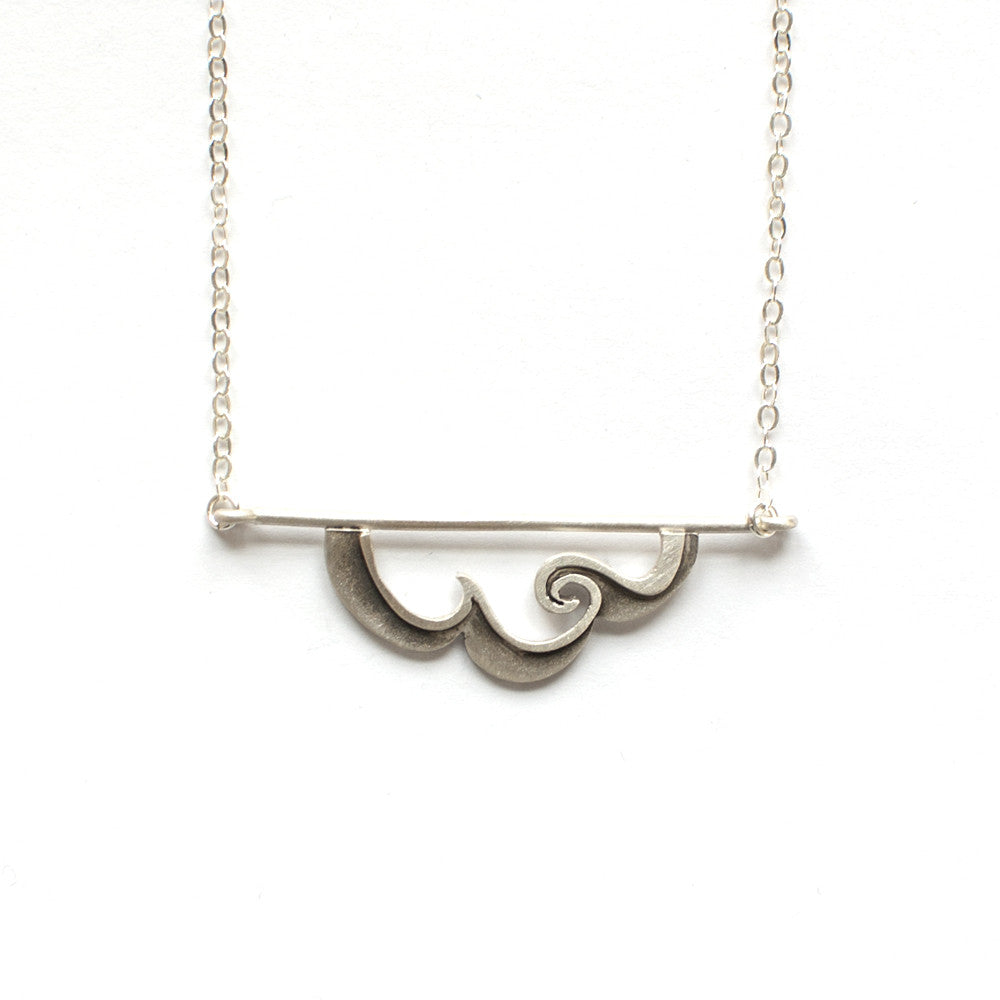 wave horizon necklace