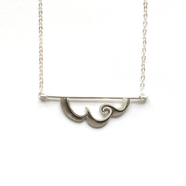 wave horizon necklace