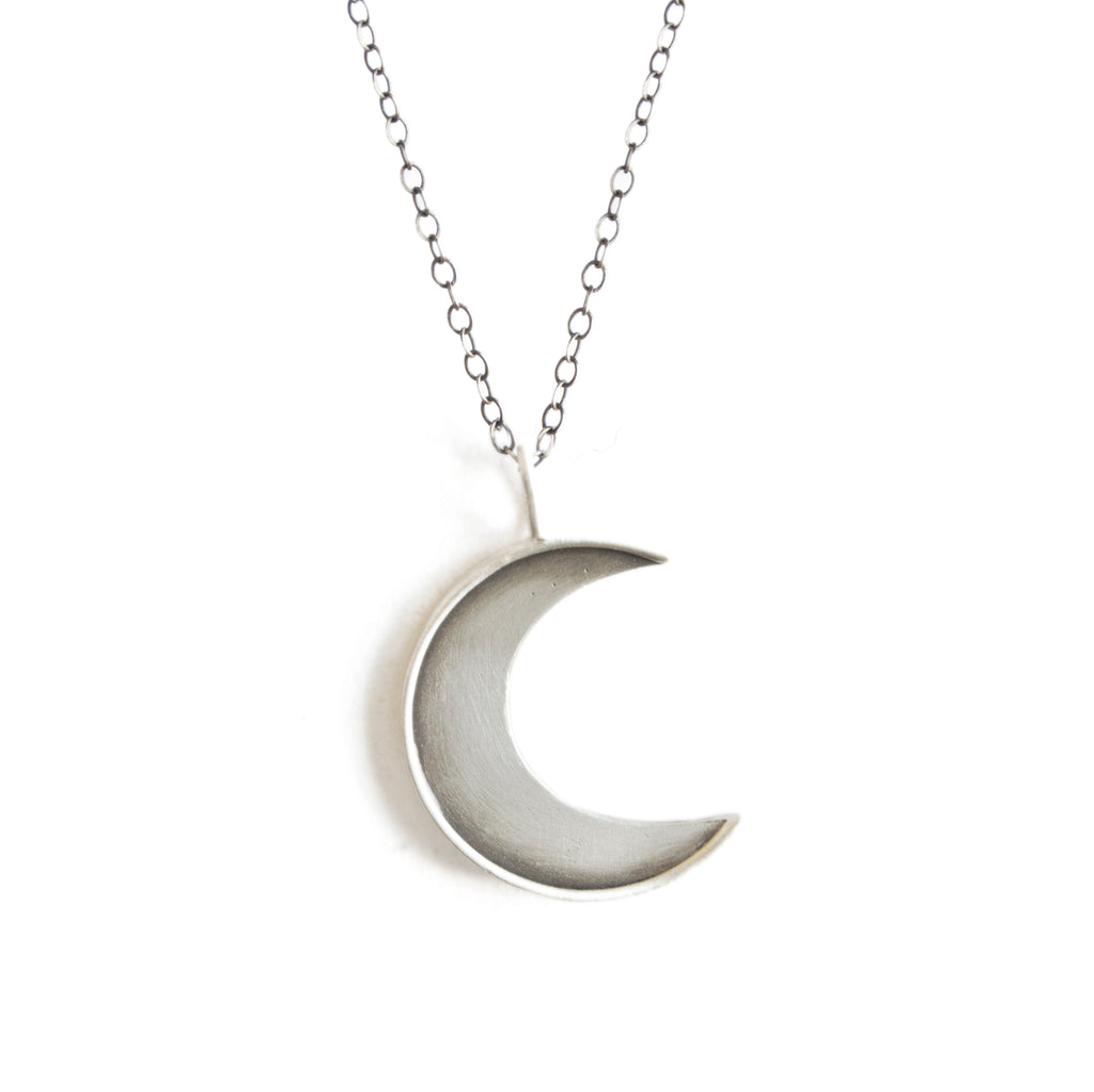 crescent necklace