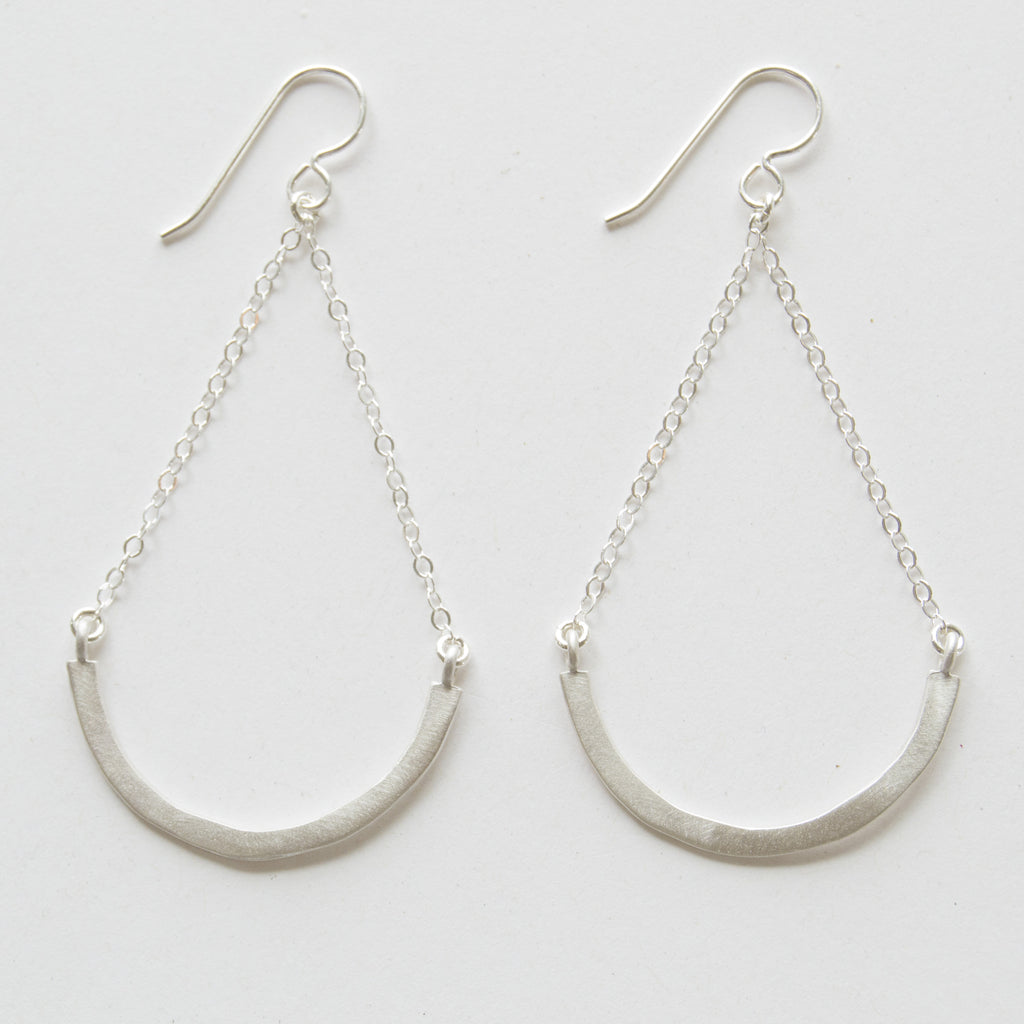 cup half full earrings