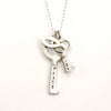 eye amulet with peace and joy keys combination necklace {starts at $144}