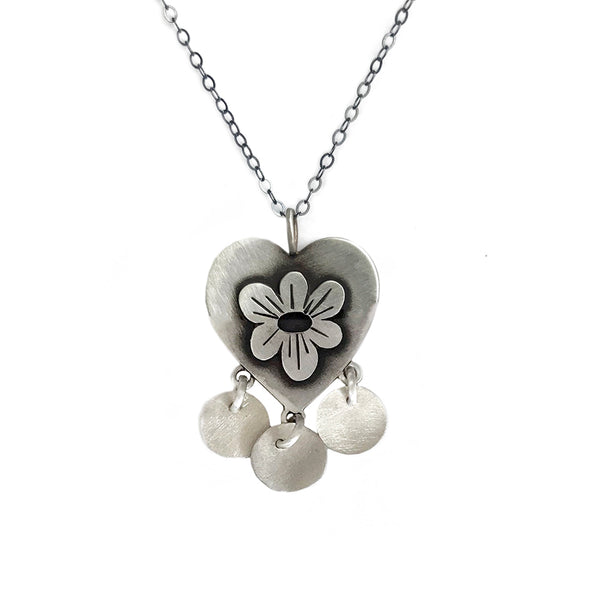 folklorica heart necklace