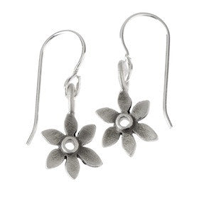 botanical forget-me-not earrings