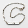 inspirational bar bracelet