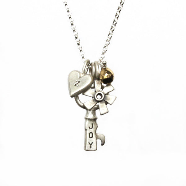 tiny joy key combination necklace {starts at $50}
