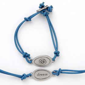 dream word charm bracelet