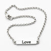 inspirational bar bracelet