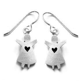 girl naive earrings