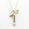 inspirational word bar combination necklace {starts at $72}