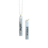 shalom/ peace judaic word bar combination necklace {starts at $102}