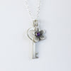 small simple key botanical combination necklace {starts at $54}