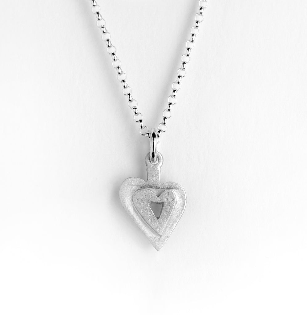 small heart necklace