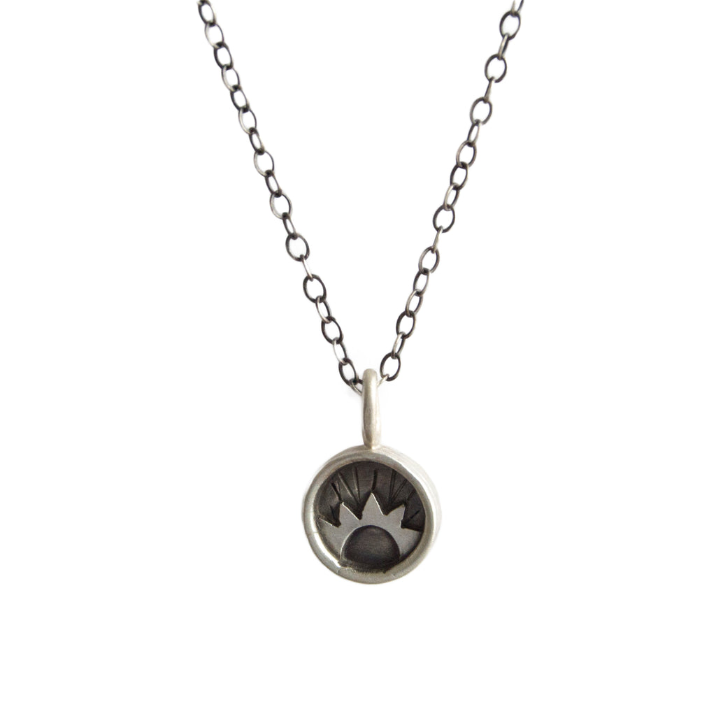 sun circle necklace