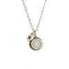 sunray druzy with tiny dot